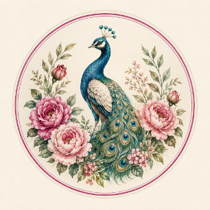 D'accompagnement Carte de détails de mariage botanique vintage   Dé