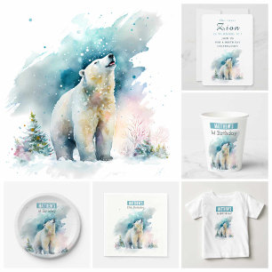 Wintervibes Polar Beer - Verjaardagsuitnodiging Ka Kaart