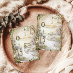 Carte D'accompagnement Il était une fois Fairytale Castle Diapper Raffer