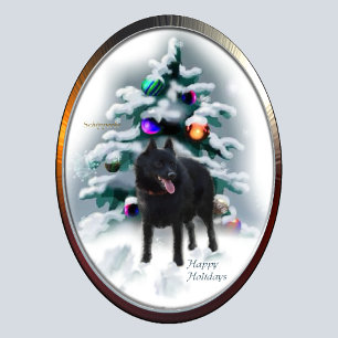 Schipperke kerstcadeaus feestdagen kaart