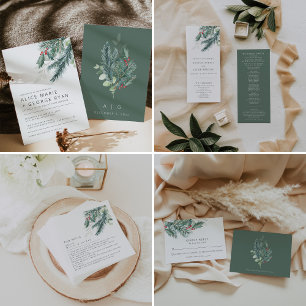 Menus de Noël   Menu Mariage d'hiver