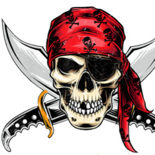 Invitation Pirate 50e fête d'anniversaire