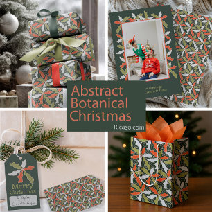 Kleurrijk Abstract Botanisch  Cadeaupapier