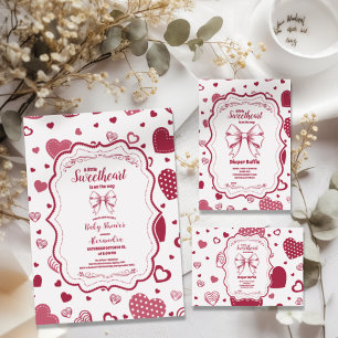 Carte D'accompagnement Cute Sweetheart Valentine's Day Livres pour bébé