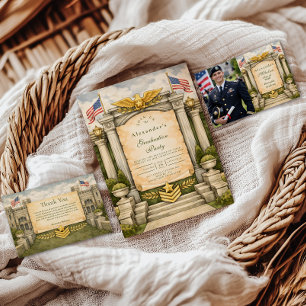 Formele militaire afstudeierplechtigheid kaart