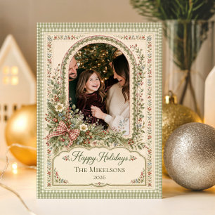 Papier Cadeau Noël en forêt fantaisiste en photo