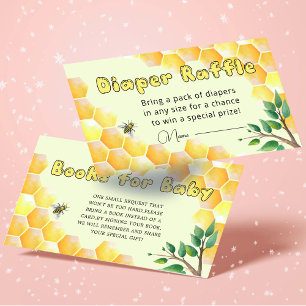 Papier Trouver L'Invité Bingo Baby Bee Baby shower Jeu