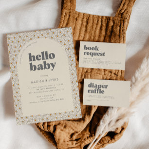 Invitation Onederful Girls Daisy 1er Anniversaire