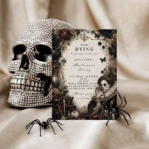 Invitation Clown Enchanté Mascarade d'Halloween