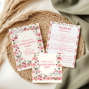 Sticker Rond Enterrement de vie de jeune fille Montagnes roses 