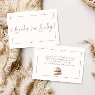 Elegante roze floral herfst pompoen baby shower servet