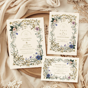 Invitation Mariage de la Ferme de Woodland