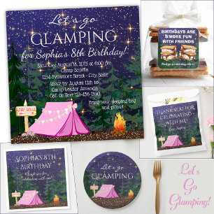 Serviette En Papier Camping pour filles