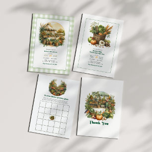 Invitations En Vélin Cultivé localement - Fête d'anniversaire du marché