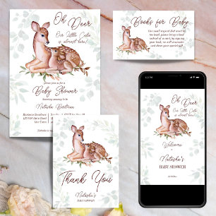 Ballotins Baby shower des forêts de cerfs