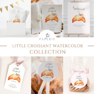 Carte D'accompagnement Un Petit Croissant Livres Pour Bébé