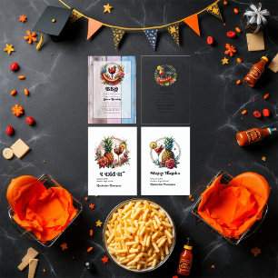 Invitation BBQ Rustique - Parti de Graduation Photo