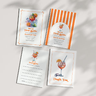 Invitation Chic Love à la Fête des mariées First Spritz