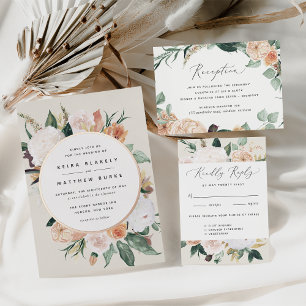 Cartons Réponse Boho Blooms Moderne Floral Meice Choice