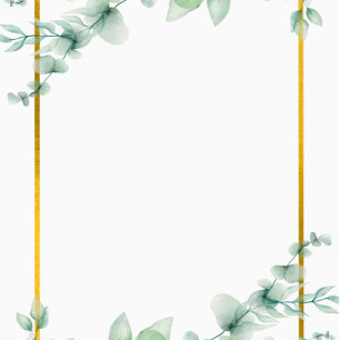 Invitation Belle Sage Green Green Wedding shower or