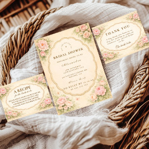 Serviette En Papier Jardin de roses roses pastel pour mariage