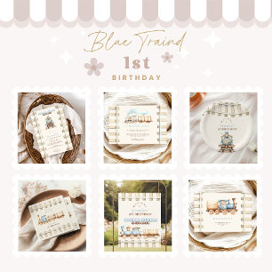 Invitation Train 1er anniversaire