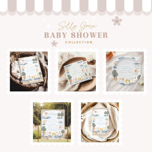 Serviette En Papier Baby shower d'oie