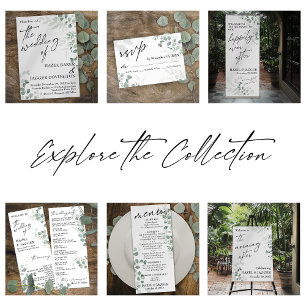 Programme Élégante Verdure, Typographie contemporaine