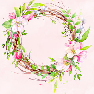 Invitation Mariage d'aquarelle de fleurs d'arbre Apple