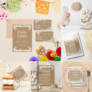 Carte D'accompagnement Cielito Lindo Mexican Fiesta Livres pour le Baby s