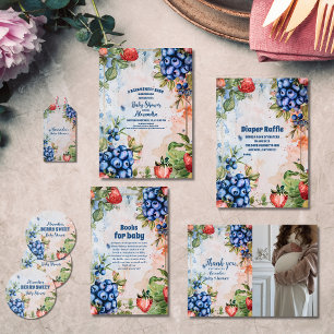 Ballotins Berry Sweet Wild Berries & Fleurs Baby shower