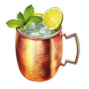 Invitation Sip, Sip, Hooray ! Moscou Mule Fête des mariées th