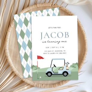 Golf Anniversaire Par-tee Invitation