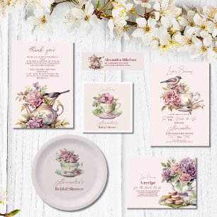 Love is Brewing Tea Party Vrijgezellenfeest Servet