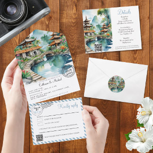 Tout En Un Invitation Mariage à Bali Indonésie