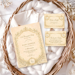 Invitation Baby-Shower Conte de Fées Enchanté