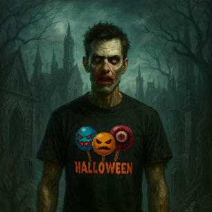 T-shirt Halloween doux et sinistre