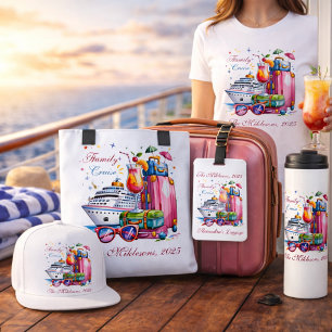 Mug Nom de croisière familiale personnalisé Année
