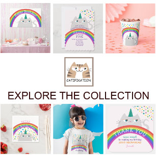 Invitation Rainbow Photo Anniversaire