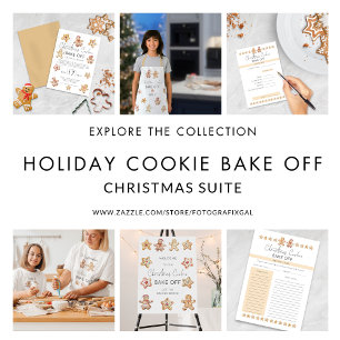 T-shirt En Tri-matière Gingerbread Gens Christmas Cookie Bake Off Name