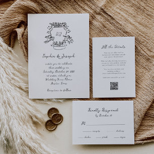 Cartons Réponse Script manuscrit simple en Whimsical   MARIAGE