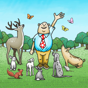 Invitation Appel à tous les animaux de fête Anniversaire