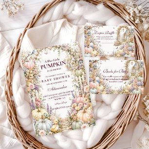 Carte D'accompagnement Tirage au sort de couches Enchanted Pastel Pumpkin