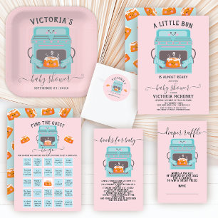 Invitation Petit pain dans le four garçon ou fille baby showe