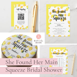 Invitation Elle A Trouvé Sa Principale Fête des mariées De Ci