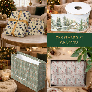 Persoonlijke Notenkraker Prins en Kerstboom  Cadeaupapier