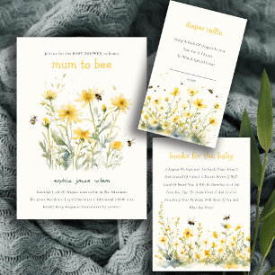 Serviette En Papier Fleur sauvage Jaune doux comme Baby shower neutre