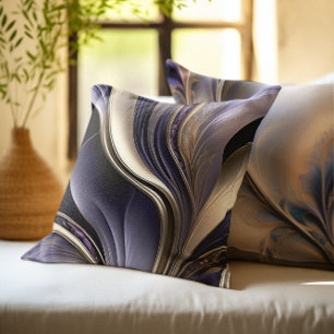 Gouden Lucht - Zachte Blauwe en Goud Stromende Abs Fleece Deken