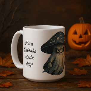 Killer Shroom-Spooky Ghost met mes "TOT" T-shirt