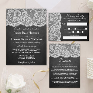 Programmes de collecte des Mariages Chalkboard & L
